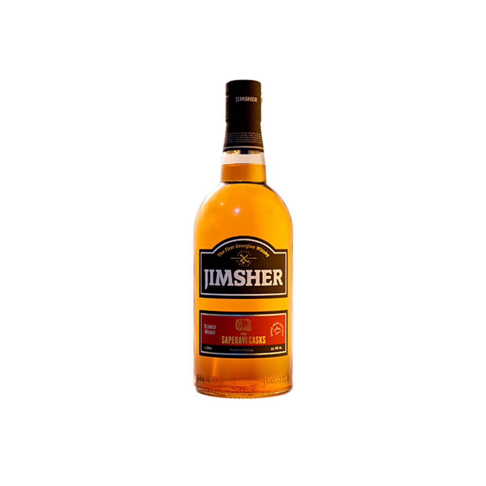 Jimsher esSaperavi Glovo APP product photos Georgian Whiskey Saperavi Cask Whiskey ქართული ვისკი ვისკი საფერავის კასრში