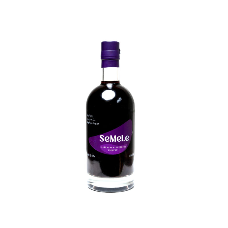 Semele Saperavi and Blackberry liqueur სემელე მაყვლისა და საფერავის ლიქიორი